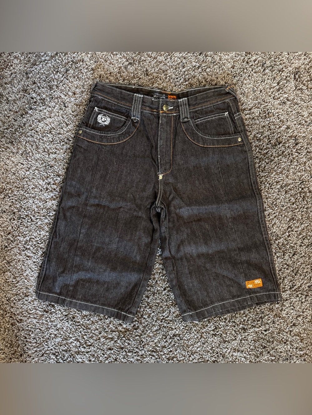 Vintage Phat Farm Brown Jorts - Picture 2 of 9
